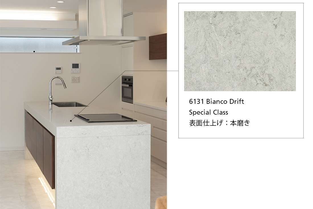 シーザーストーン 6131 Bianco Drift