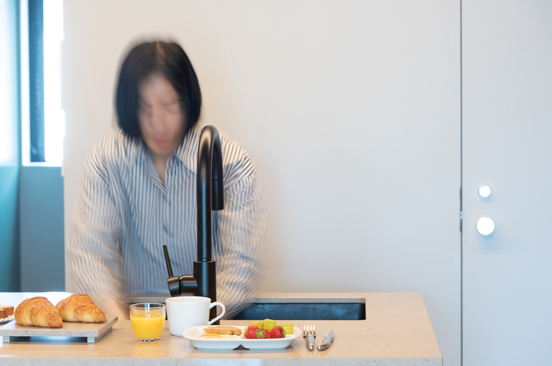 シーザーストーン 水や汚れに強いから水回りにはぴったりの素材