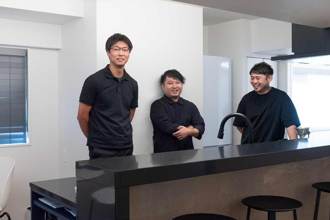 シーザーストーン 明るい雰囲気のメジャースケールのメンバーの方々。
