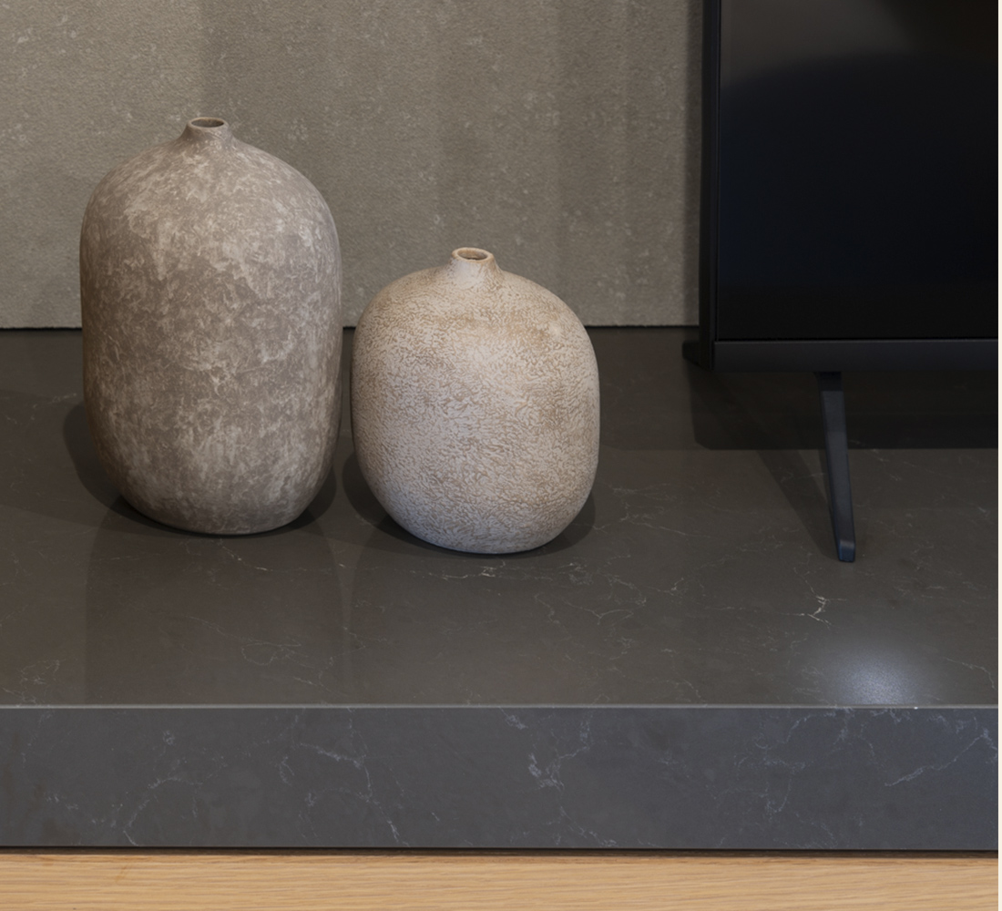 ffurniture22 5003 Piatra Grey　TVボードカウンタートップ