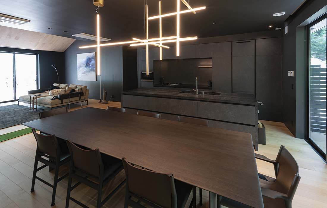 5810 Black Tempal　キッチン