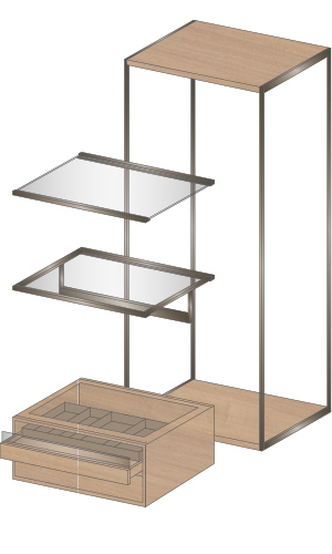 Raiki The Cabinet　１ユニットイメージ