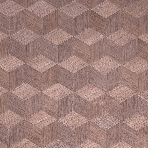 AJIRO-DOOR 網代ドア CH Almajiro 亀甲　ウォルナット