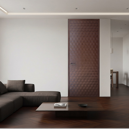 時間をかけて編み上げる日本伝統技法の美しさ　AJIRO-DOOR　網代ドア。