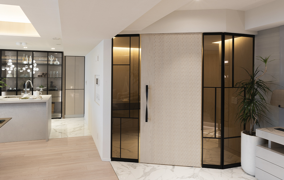 カスタムオーダードア　施工事例