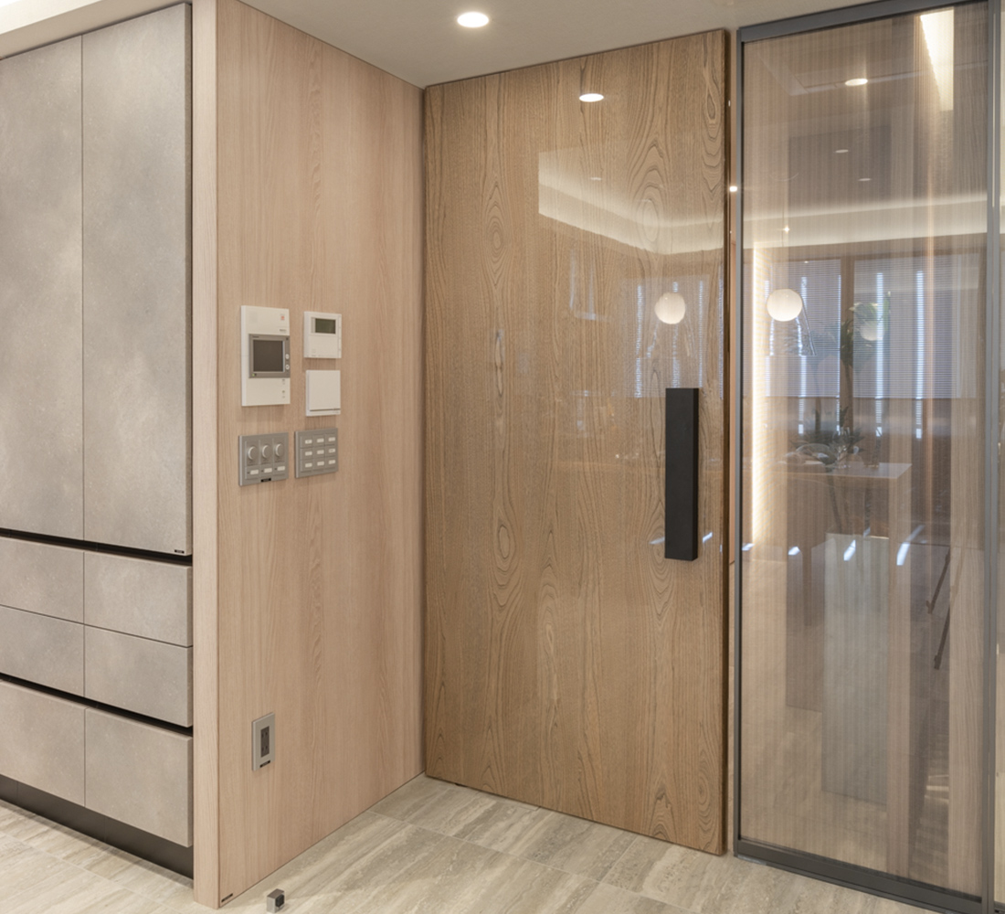 カスタムオーダードア　施工事例