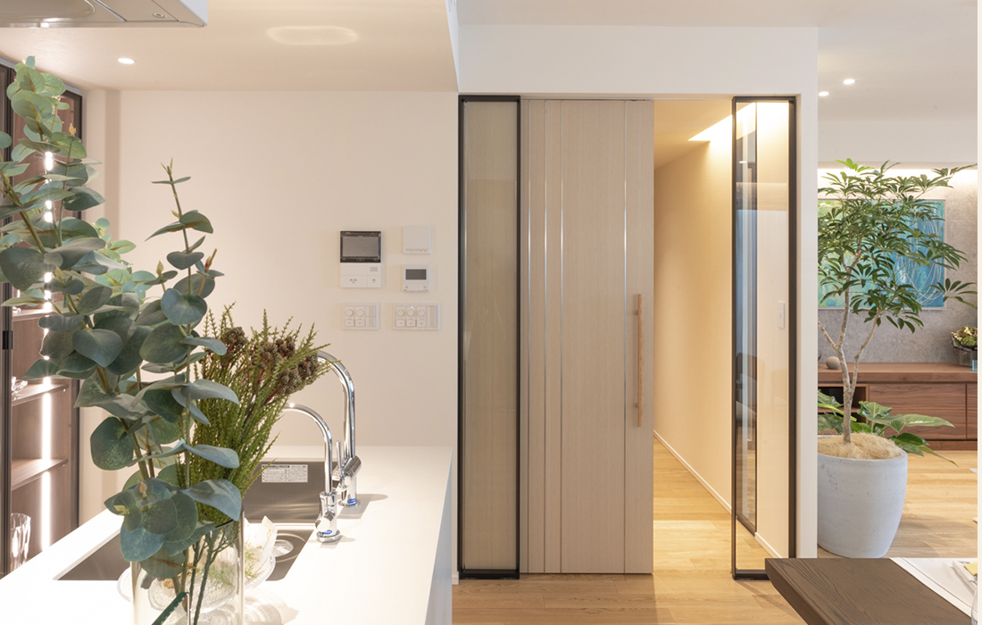 カスタムオーダードア　施工事例