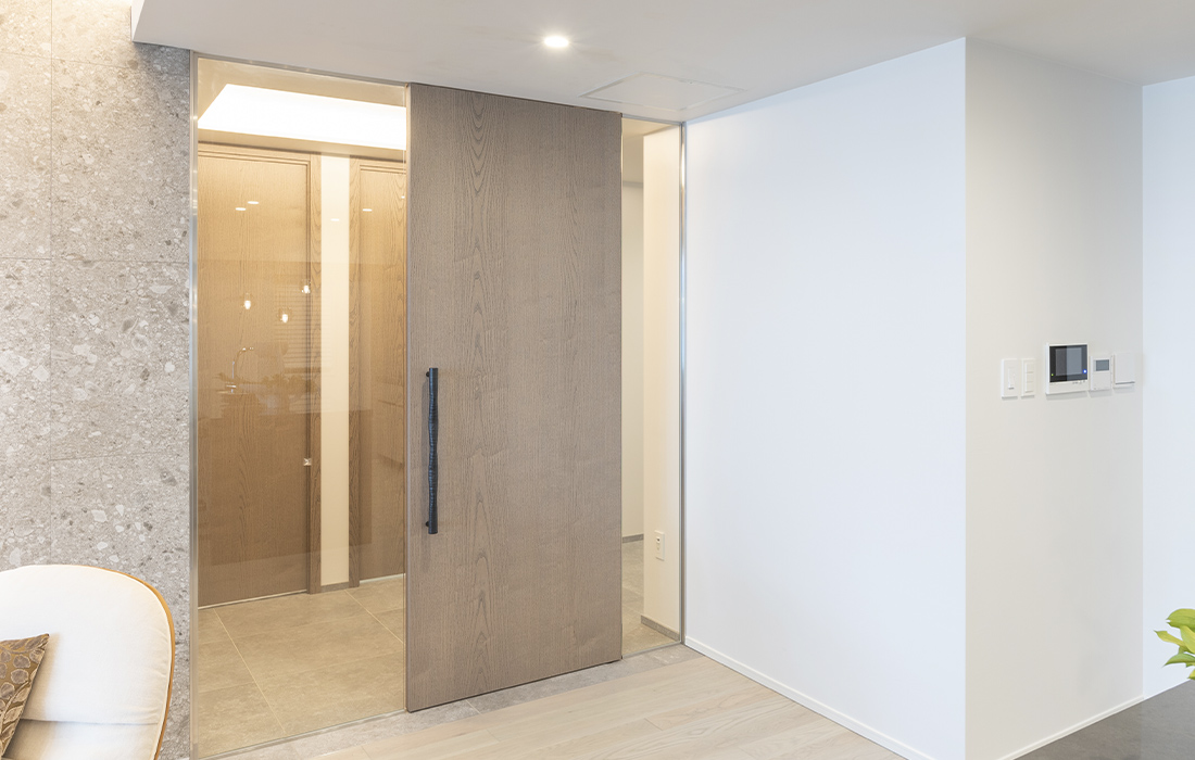 カスタムオーダードア　施工事例